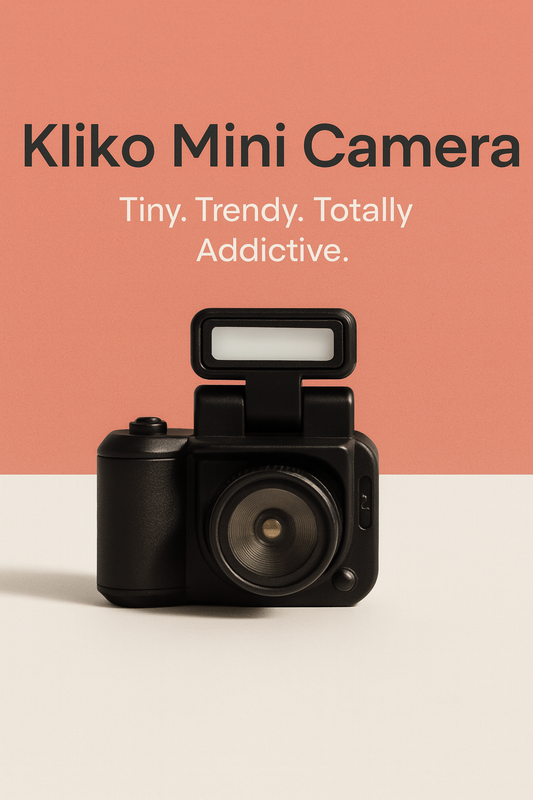 📸 Why the Kliko™ Mini Retro Digital Camera Is the Vibe You’ve Been Waiting For