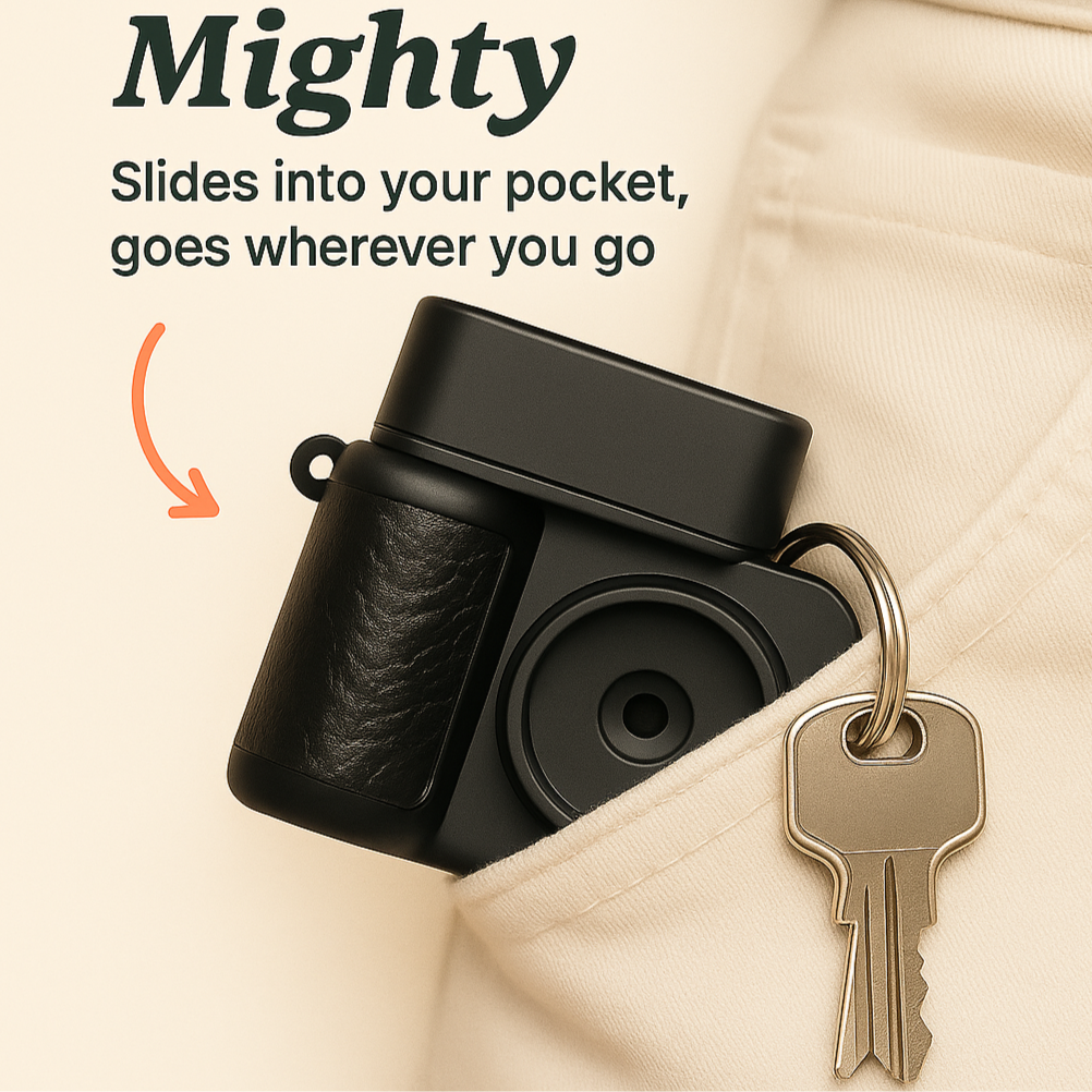 Kliko™ Mini Retro Camera – Pocket 1080p Keychain Cam