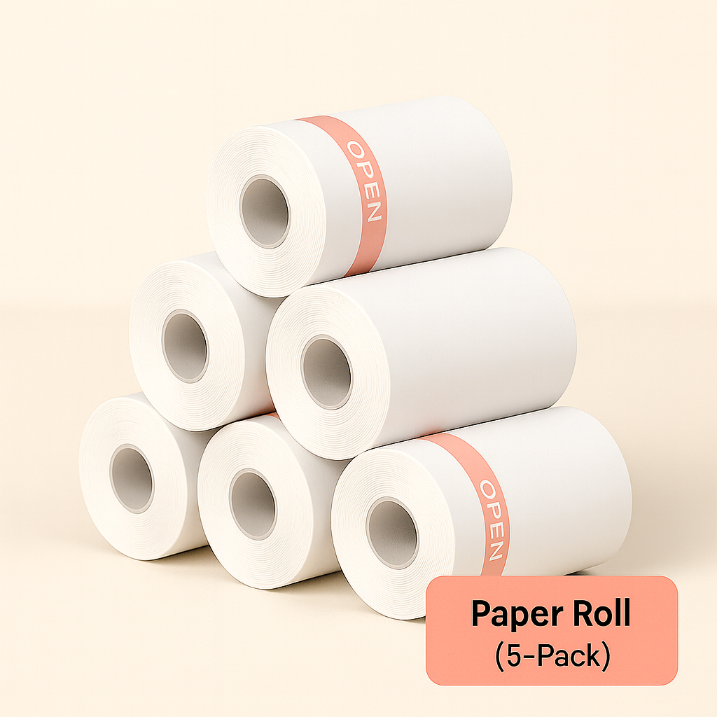 Bluetooth Mini Thermal Printer – Inkless, Portable & Wireless Label Maker