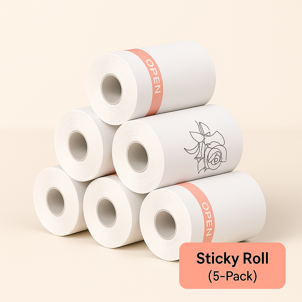 Kliko™ Pocket Thermal Printer Inkless mini printer for notes, lists & photos. Print instantly, on the go.