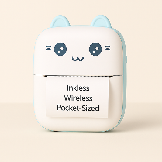Bluetooth Mini Thermal Printer – Inkless, Portable & Wireless Label Maker