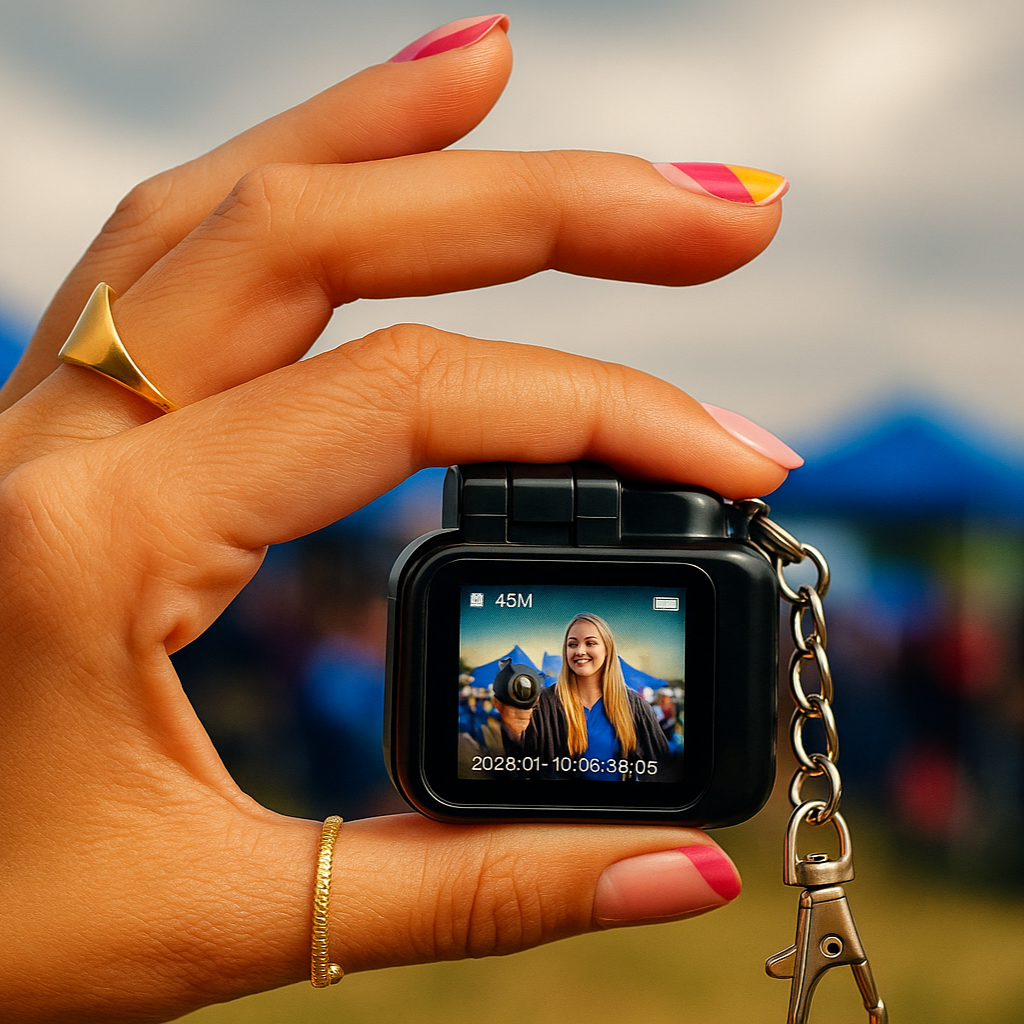 Kliko™ Retro Mini Camera Pocket-sized charm with retro style. Capture memories in 1080p, anywhere.