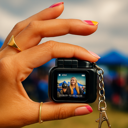 Kliko™ Retro Mini Camera Pocket-sized charm with retro style. Capture memories in 1080p, anywhere.